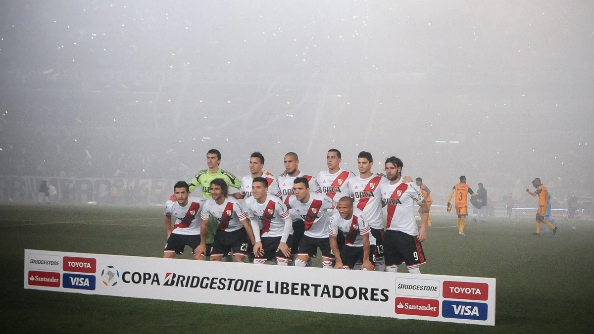 Foto: Prensa River. El equipo de la final tuvo la baja de Mercado y Mora, lesionados &nbsp;y se despidió Fernando Cavenaghi &nbsp;
