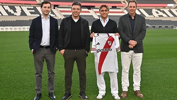 Foto: Prensa River. Alexis Woisky debutará esta tarde en la reserva contra Independiente.