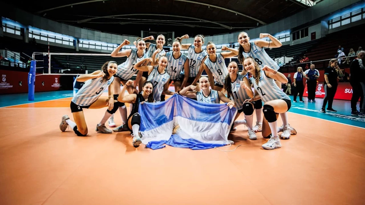 Las Panteritas debutaron con un cómodo triunfo en el Mundial de Indonesia. Foto: FIVB
