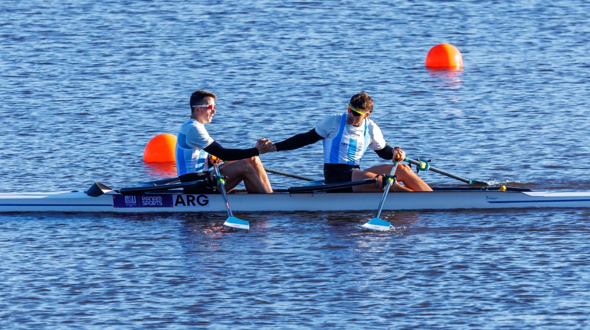El binomio argentino pasó a la Final A por las medallas (Foto: COA).