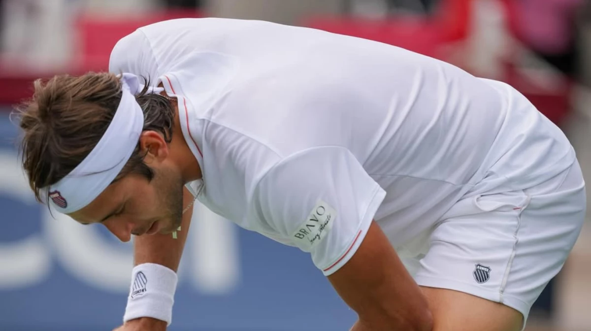 El tenista platense se despidió en la segunda ronda de Cincinnati (Foto: IG@tomasetcheverry123)