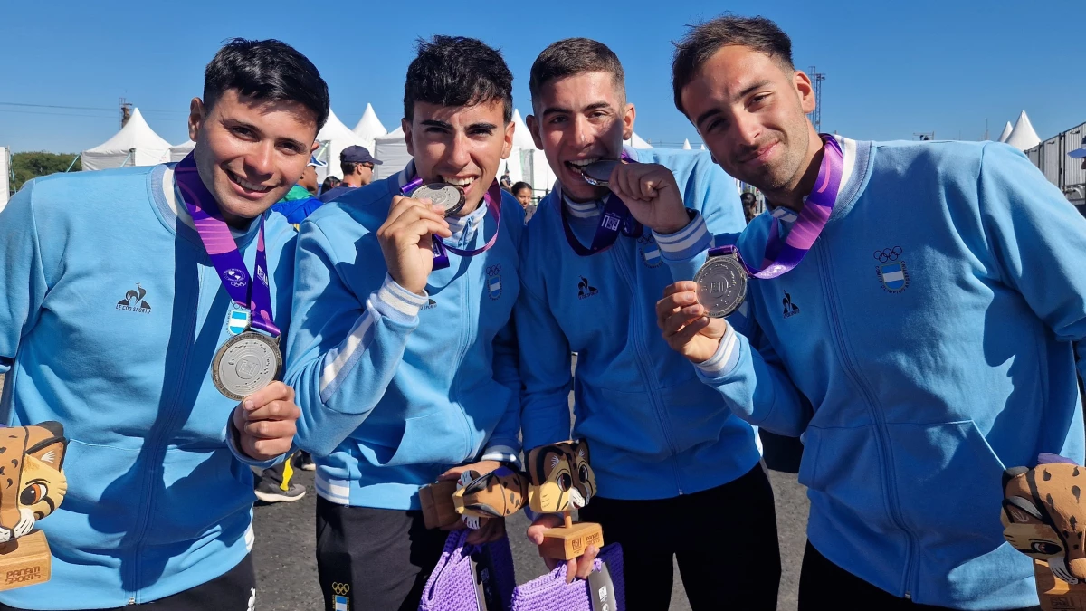Agustín Annese, Fernando Álvarez, Marcos Rojas y Martín Mansilla. Foto: COA.