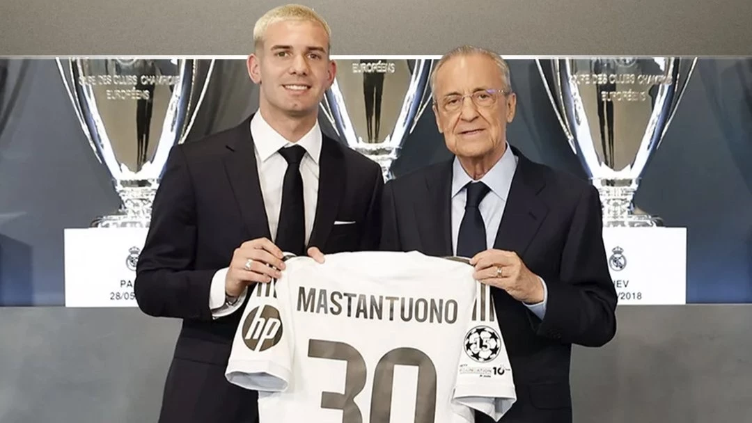 El argentino llevará la 30. Foto: Prensa Real Madrid.