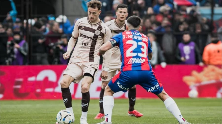 Platense le ganó a San Lorenzo en un partido con polémico arbitraje