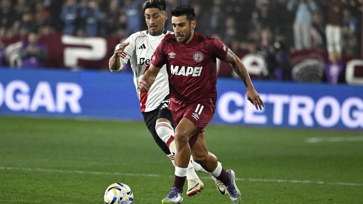 Salvio fue de lo mejor en el elenco local hasta su salida | Foto X@RiverPlate