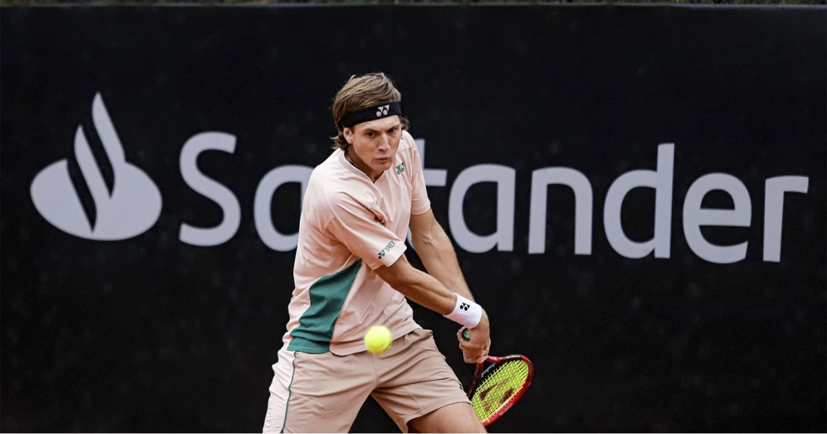 Foto: Álex Barrena quedó eliminado en los octavos de final del Challenger de Cordenons&nbsp;