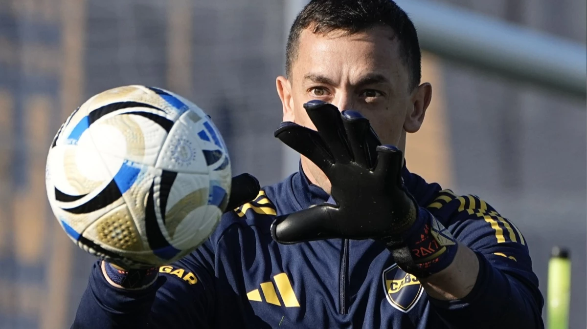 Agustín Marchesín sumó ante Aldosivi su tercera valla invicta consecutiva en el campeonato. (Foto: @BocaJrsOficial)