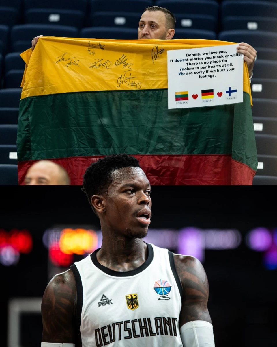 Foto:@EuroBasket. El base Dennis Schroeder fue una de las figuras del triunfo del combinado germano.&nbsp;