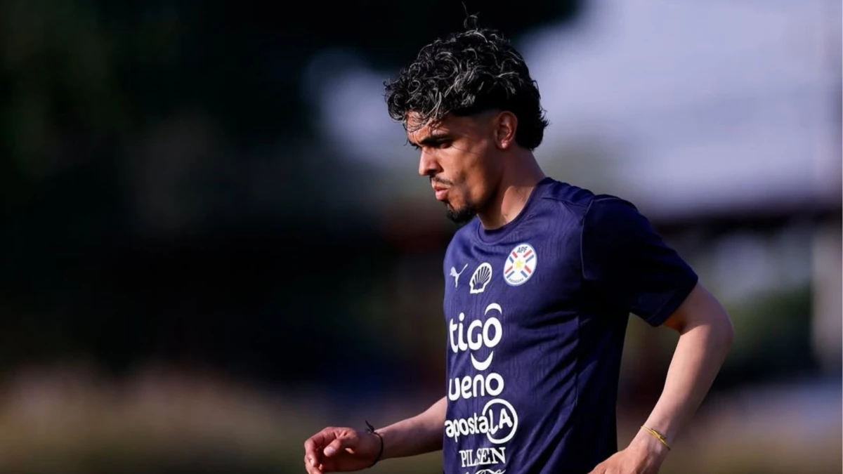 Foto:@Albirroja. El delantero de Platense fue llamado por primera vez para el seleccionado de Paraguay