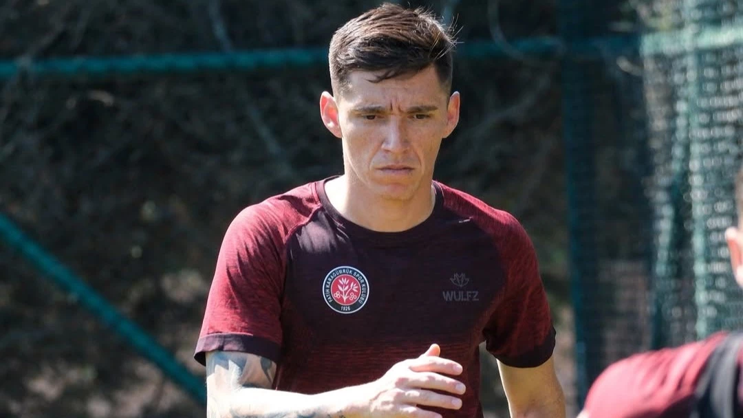 Kranevitter ya se entrena con su nuevo equipo. Foto: Fatih Karagümrük SK