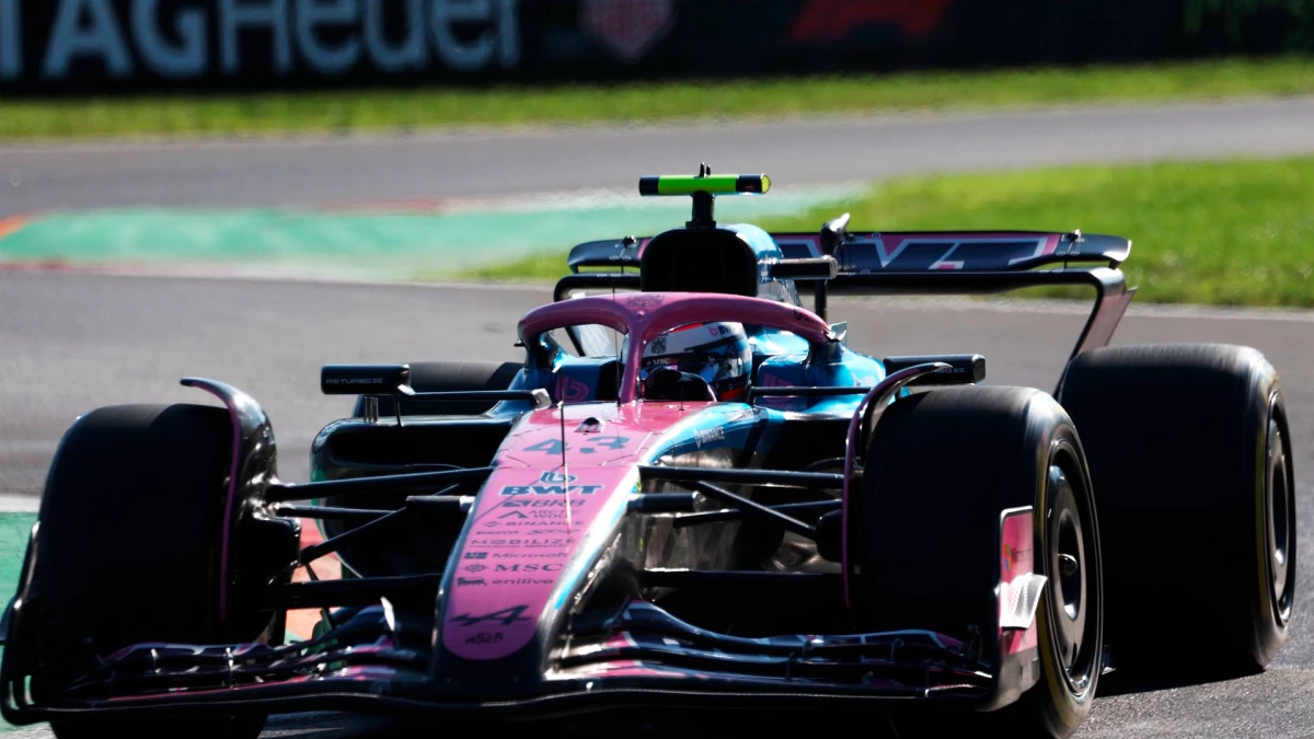 Colapinto fue último en la práctica libre 2 en el trazado de Monza | Foto: X @AlpineF1Team