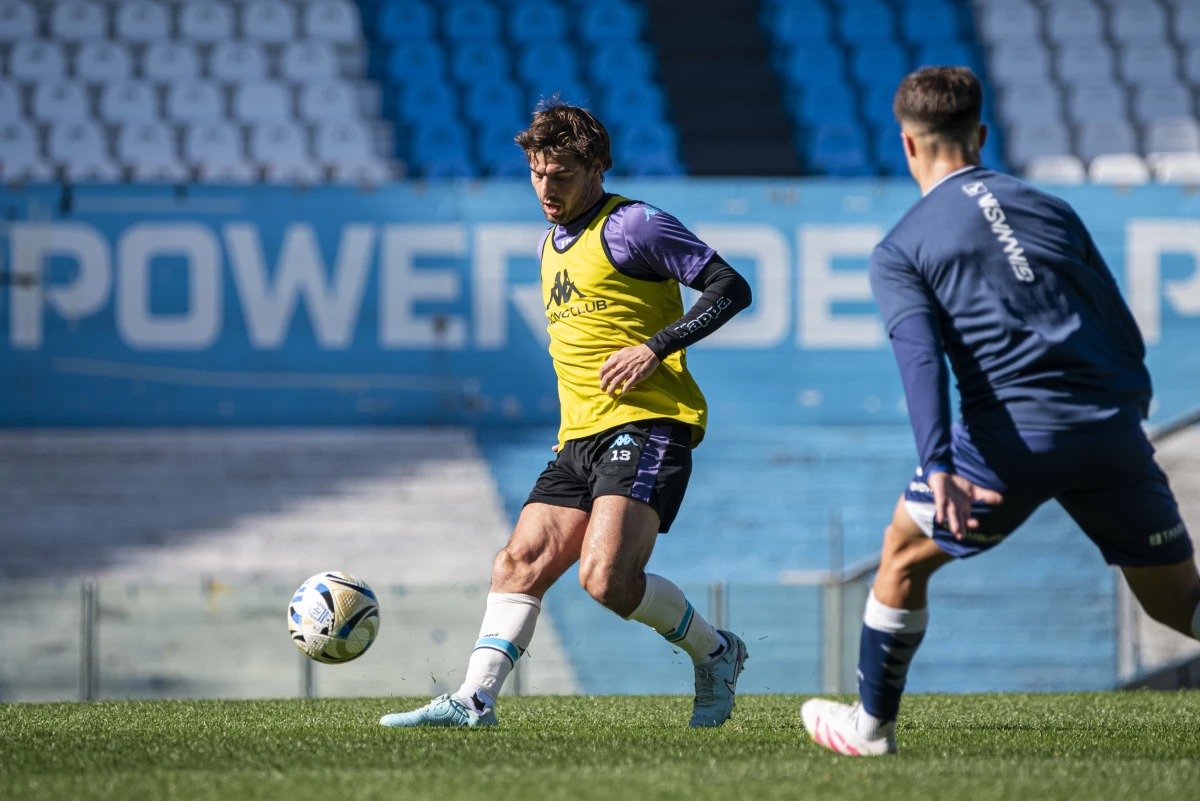 Sosa jugó el primero de los dos partidos ante el Lobo | Foto: Racing Club