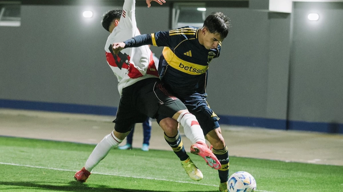 Boca y River, a mano en Ezeiza | Foto X@bocapredio