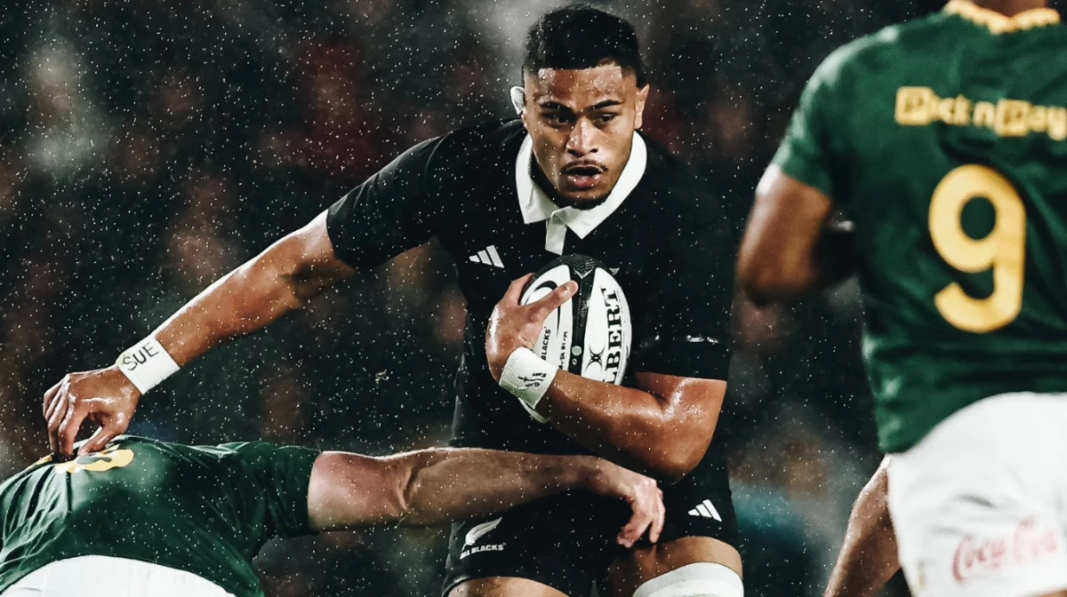 Foto: Bajo la lluvia, Nueva Zelanda venció a Sudáfrica, el campeón del mundo, en un partido intenso jugado en Auckland &nbsp;&nbsp;