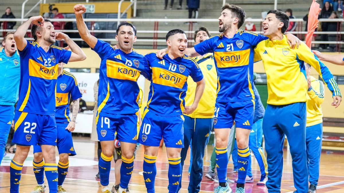 Boca, campeón de la Copa Argentina de Futsal | Foto X@BocaFutsal