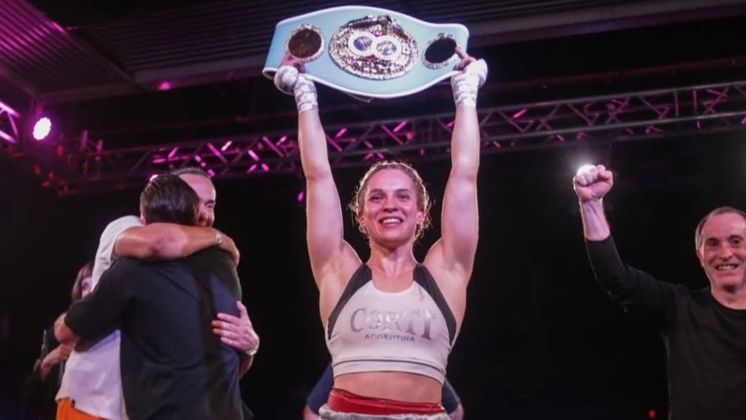 Sol Cudos ultima detalles de cara a su defensa del sabado 27. (Foto: IG@sol.cudos).