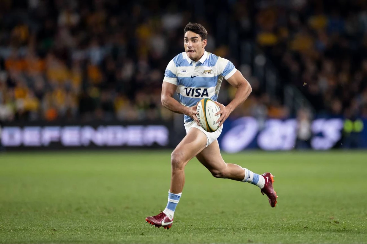 Foto: Con 24 putos, el apertura argentino es el jugador con más puntos sumados en lo que va del Rugby Championship &nbsp;&nbsp;