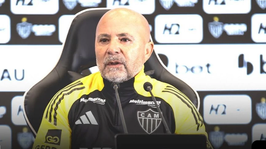 Sampaoli, con sabor amargo en su redebut en Atlético Mineiro | FotoX@atletico