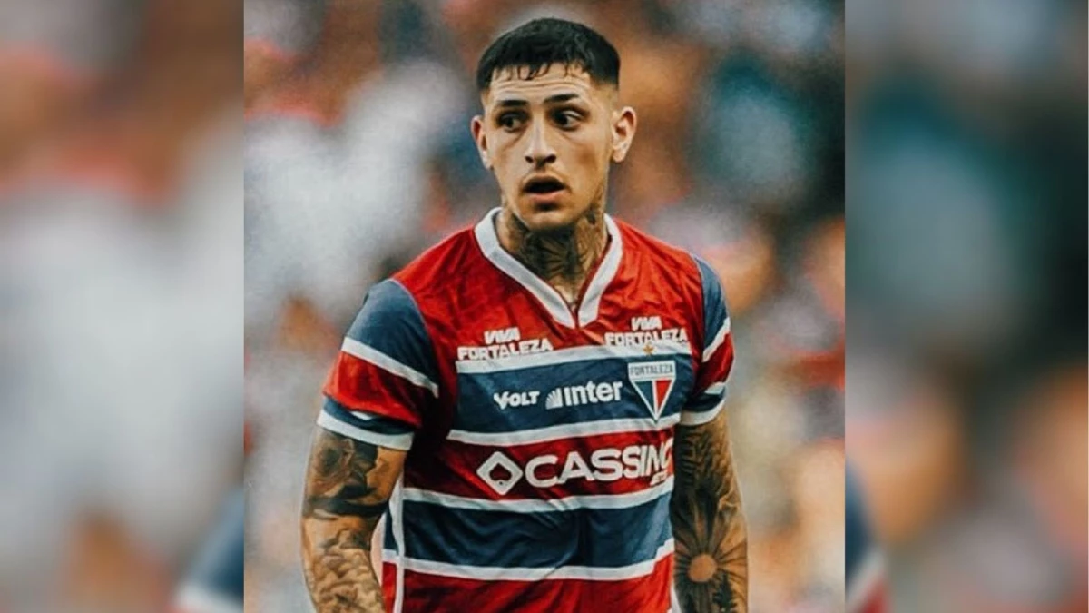 Gaston Ávila (ex Rosario Central) en acción.