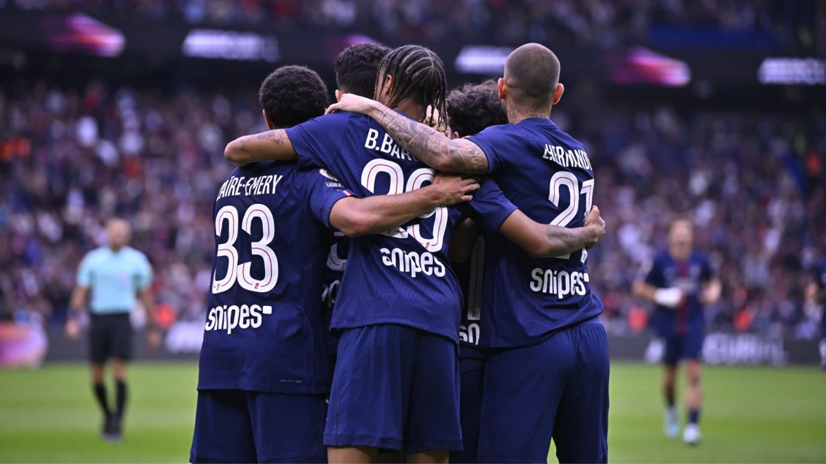 Foto de las Redes Sociales del Paris Saint-Germain.