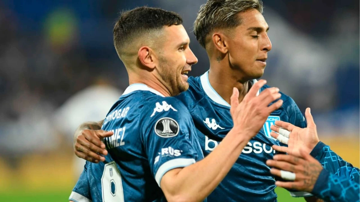 Racing Club venció a Vélez Sarsfield en la ida de los cuartos de final.Foto: Alfredo Luna