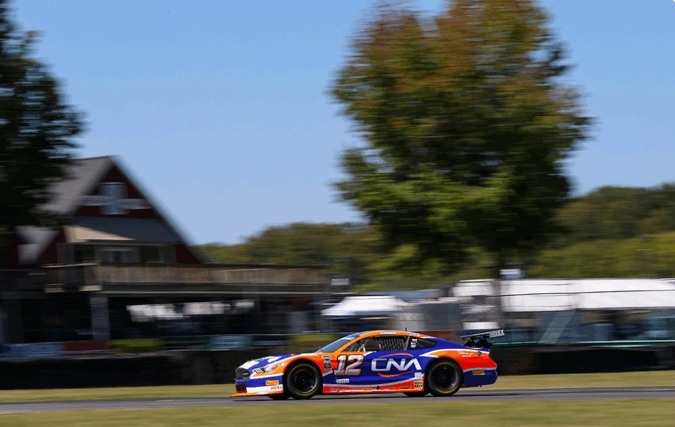 Foto: Prensa TransAM Racing Series. El argentino Ciantini no concluyó la competencia en Virginia