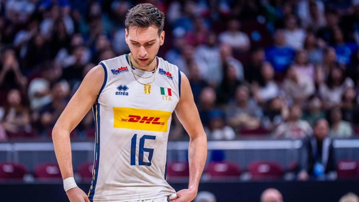 Yuri Romano, letal con su saque. Foto: FIVB.