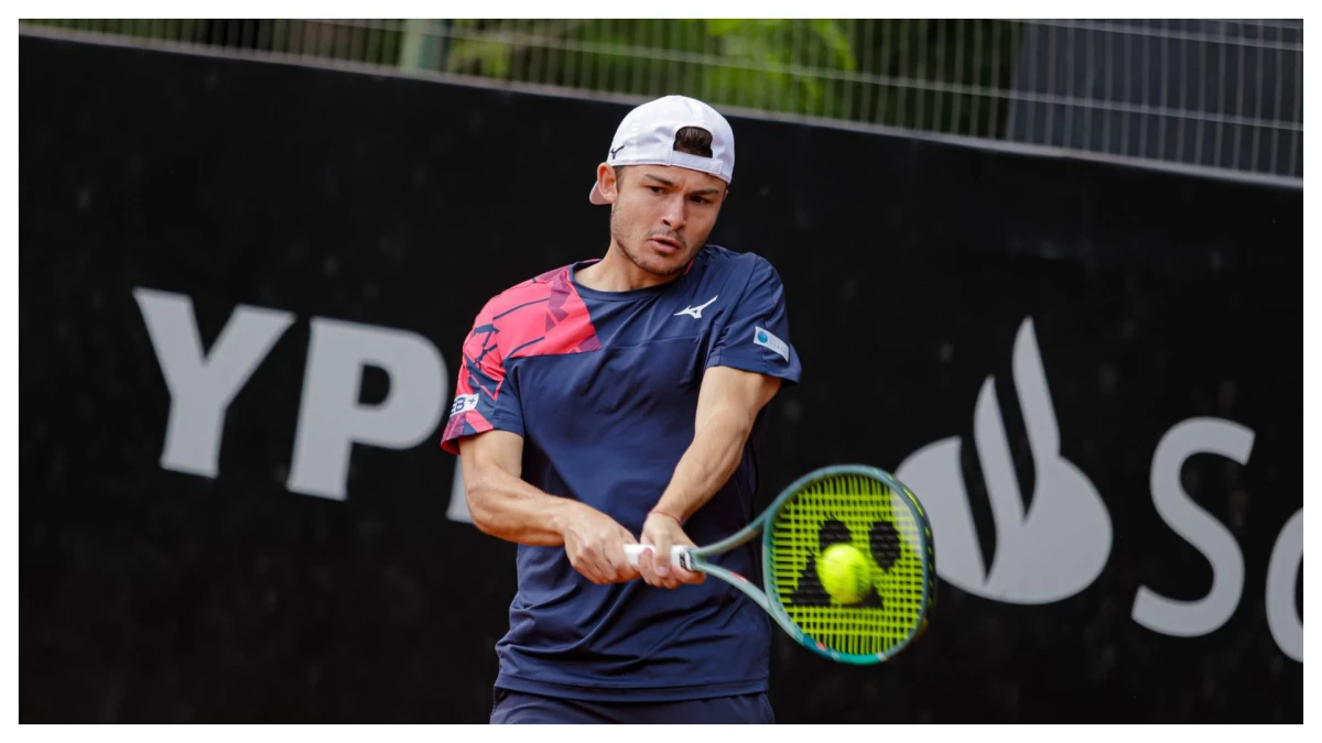 Foto: Álex Barrena quedó eliminado en la primera ronda del Challenger de Bratislava&nbsp;
