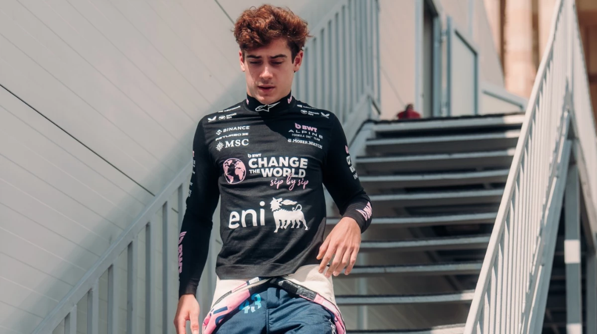 Colapinto probó su auto de cara a las clasificatorias de Singapur | Foto: X @AlpineF1Team