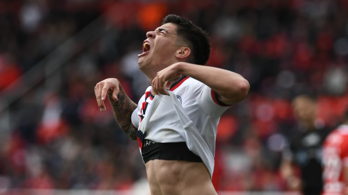 Gulli marcó su primer gol y se emocionó en Avellaneda | Foto: Eliana Obregón&nbsp;