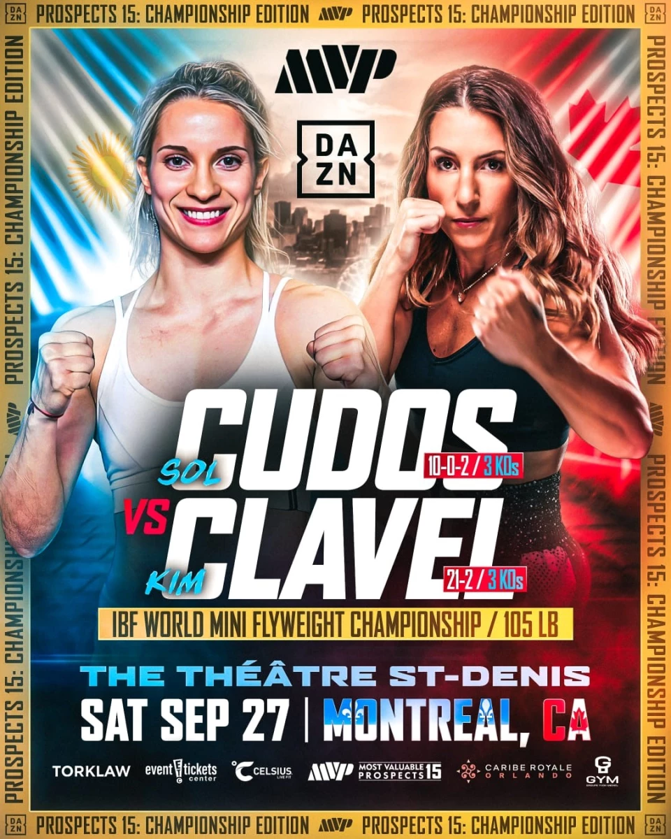 El choque Cudos-Clavel será el sábado en Montreal. Foto: FIB