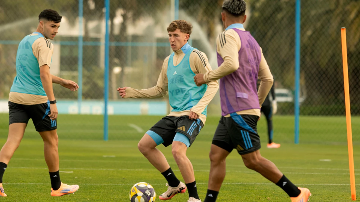 Argentina entrenará este miércoles nuevamente antes de viajar a Chile | Foto: Prensa AFA