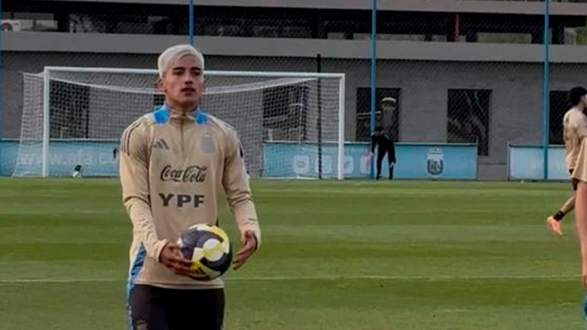 Ian Subiabre, de River, estará en Chile con el equipo argentino que debutará ante Cuba | Foto: &nbsp;Pasta de Campeón