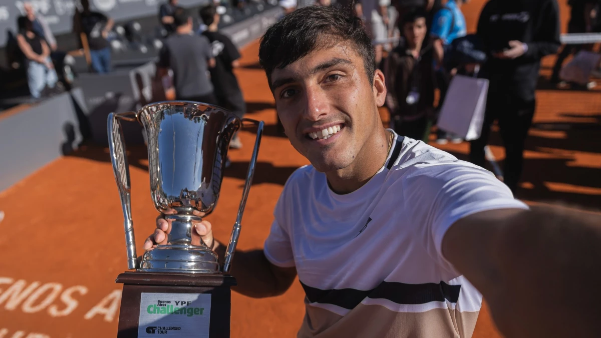 La selfie del campeón. Foto: @ChallengerBA