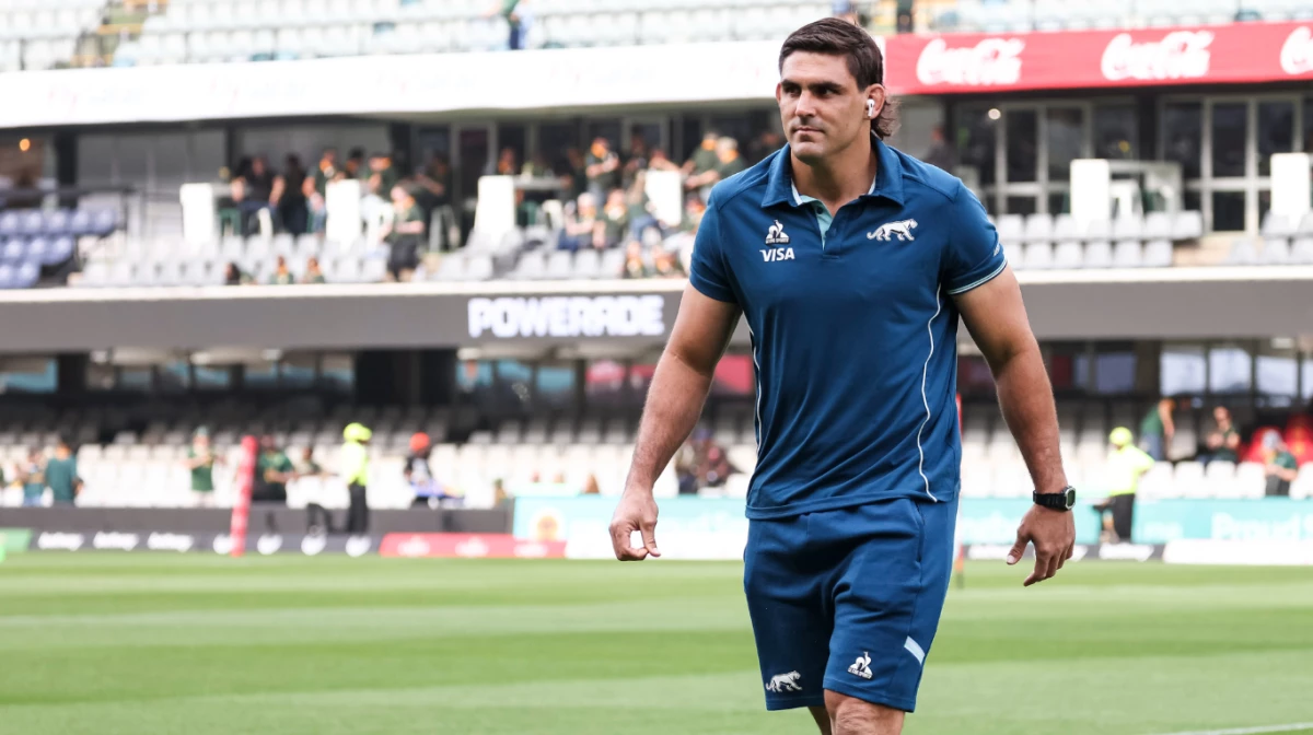 Foto:Prensa UAR. El forward de Los Pumas, Pablo Matera, admitió que una derrota tan holgada como la del sábado último ante Sudáfrica “no nos puede volver a pasar”
