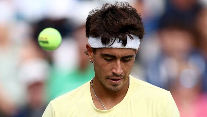 El Tiburón Comesaña le ganó al francés Blanchet. Foto: @ATPTour_ES