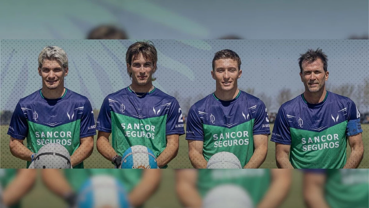 Foto: Asociación Argentina de Polo. La Dolfina venció a UAE Polo team en la final y es campeón en Hurlingham