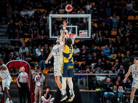 Foto: El bahiense Lucio Redivo colaboró con 5 tantos y 9 asistencias para el UEB Gesteco Cividale