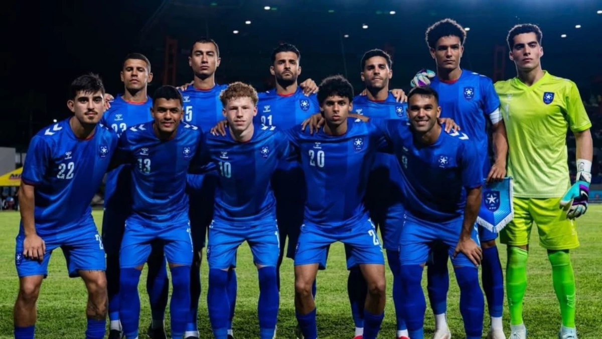 Foto:@HuracanAzulPR El seleccionado puertorriqueño será adversario del equipo argentino este lunes en Chicago