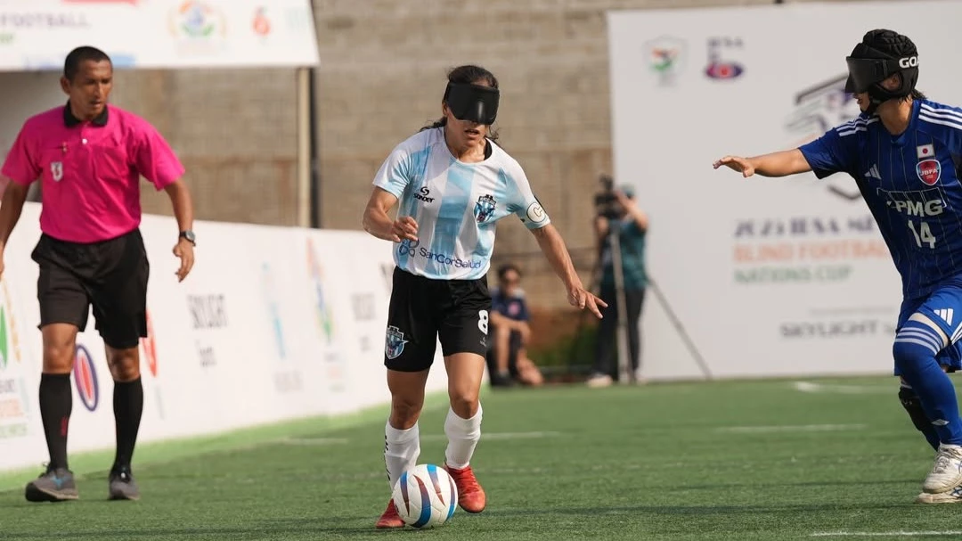 Foto: @blindfootball_india