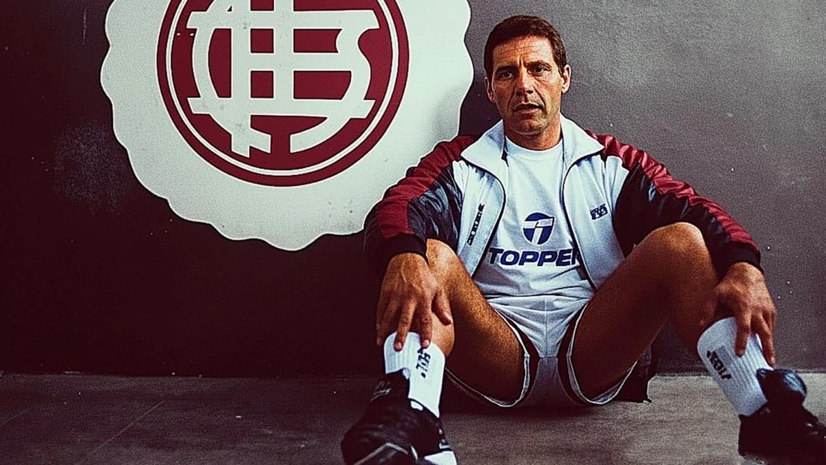 Russo y un histórico paso por la institución “Granate” | Foto: Club Lanús