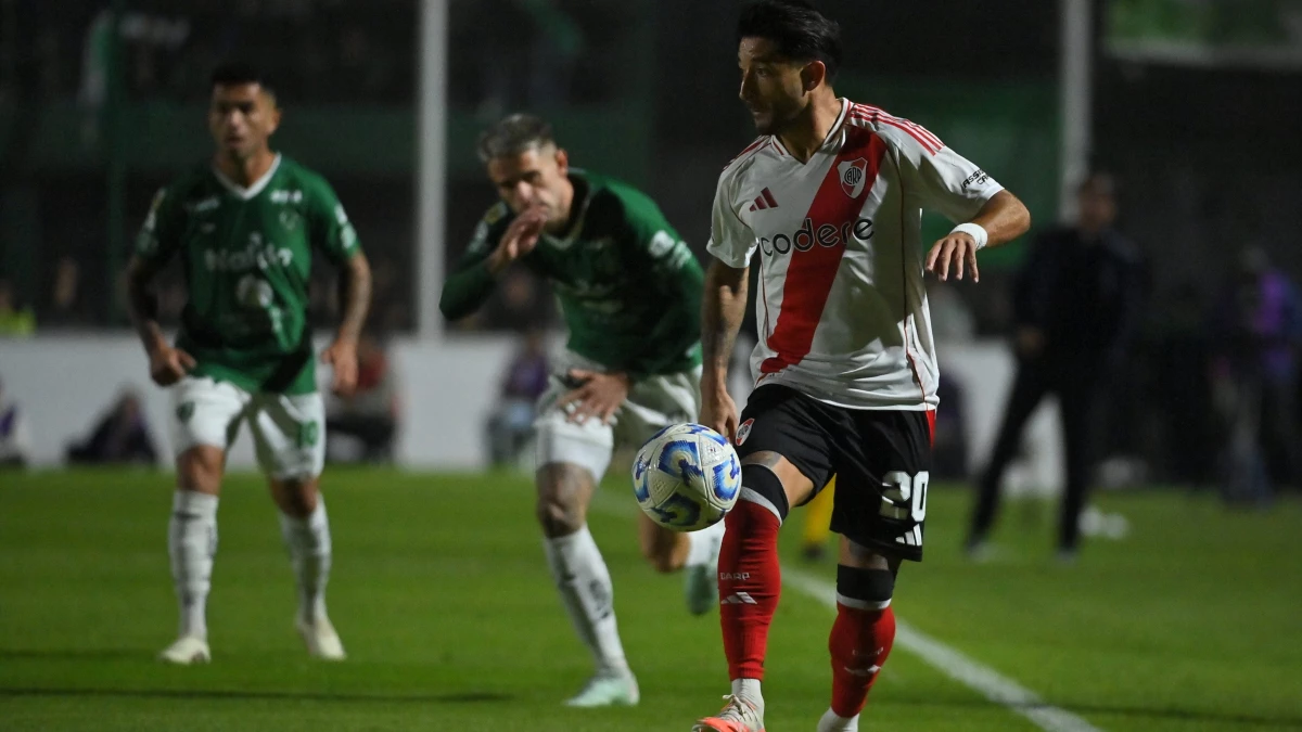 Milton Casco, uno de los que se perfila para ser titular en el Millonario. Foto: Prensa River.