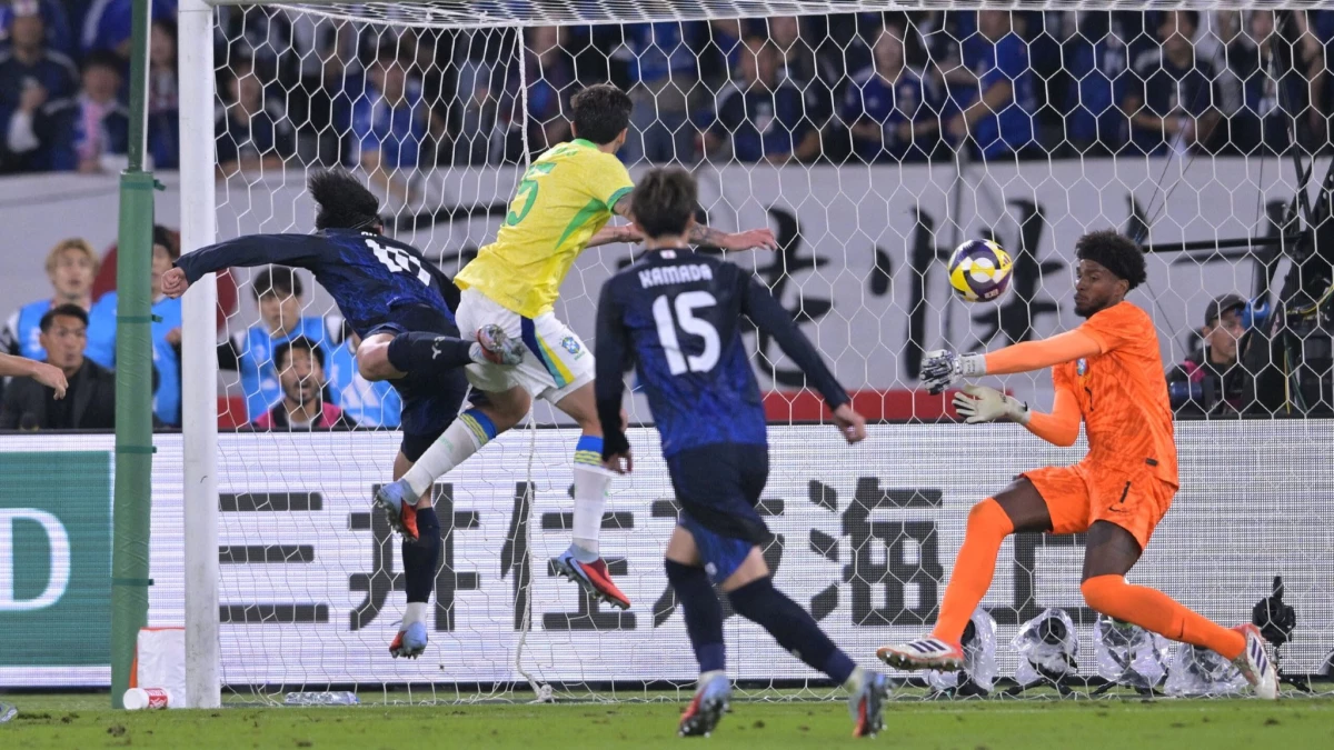 Japón le ganó a Brasil por primera vez en su historia. Foto: @futbolsamurais