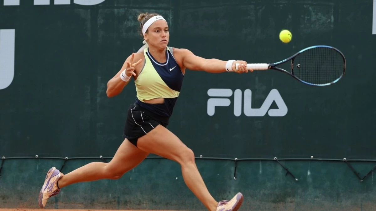 Foto: La bonaerense Capurro Taborda se clasificó para los octavos de final del W50 de tenis de Orlando