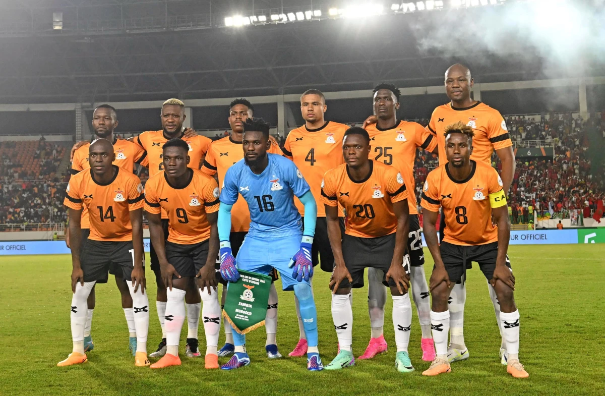 Foto: Federación fútbol de Zambia. El Gobierno zambiano cortó por lo sano: no más financiamiento por la discreta actuación en Eliminatorias