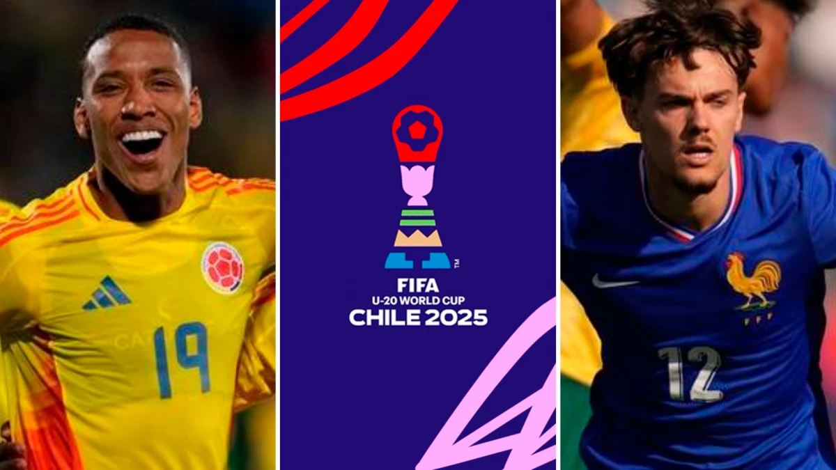 Colombia y Francia definen el tercer y cuarto puesto de la Copa del Mundo Sub-20 | Foto: Conmebol | FIFA | FFF