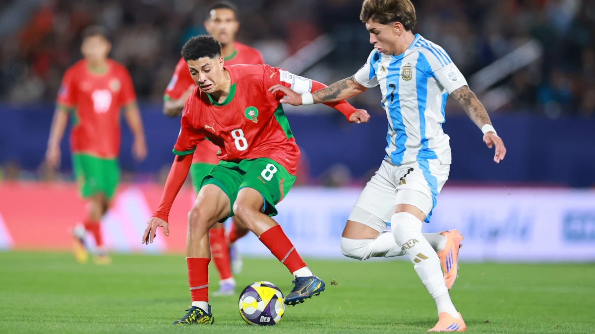 Foto: Argentina cayó ante Marruecos en su octava final Sub-20.