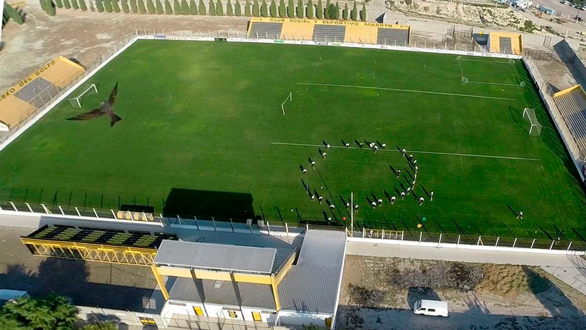 Una foto para el recuerdo, allá por 2010, del estadio chubutense | Foto: Prensa Deportivo Madryn&nbsp;