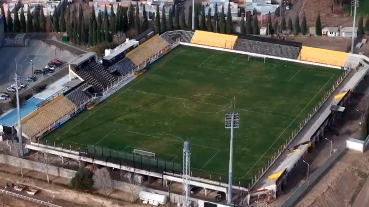 El estadio Abel Sastre, la casa del Aurinegro, que se inauguró en 2006 | Foto: Prensa Deportivo Madryn&nbsp;