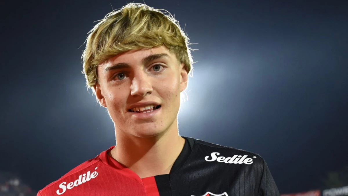 Jerónimo Gómez Mattar el futbolista que ya fue capitán en el equipo profesional de Newell´s&nbsp;